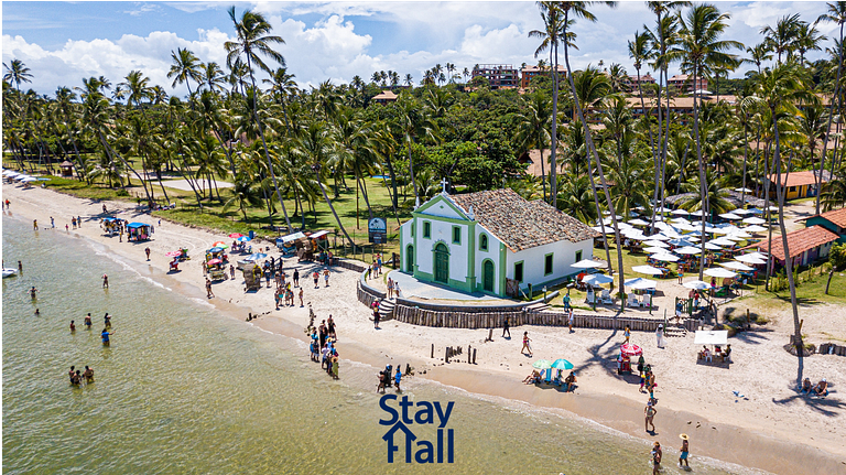 Flat com varanda+2qt no Eco Resort