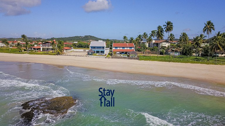 Casa Beira Mar-Piscina Privativa+Cozinheira-SH024