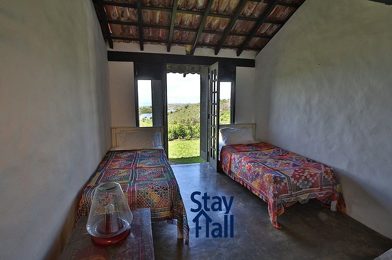 Refúgio Rústico c/ Piscina-3 Suítes-SH015