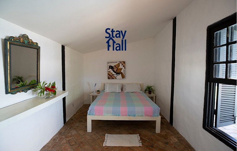 Refúgio Rústico c/ Piscina-3 Suítes-SH015