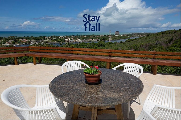 Refúgio Rústico c/ Piscina-3 Suítes-SH015