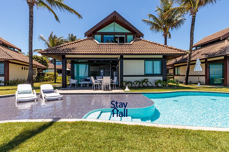 Bangalô 4qts Piscina Priv-Beira-Mar-SH034