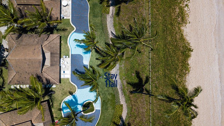 Bangalô 4qts Piscina Priv-Beira-Mar-SH034