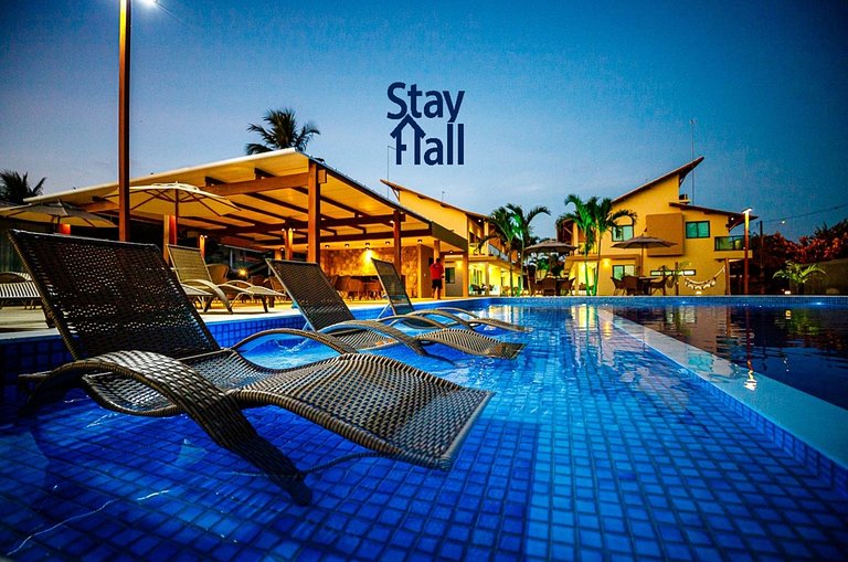 Casa BeiraMar-4QTS C Piscina e Churrasq-SH031D