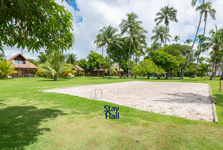 Flat com varanda+2qt no Eco Resort