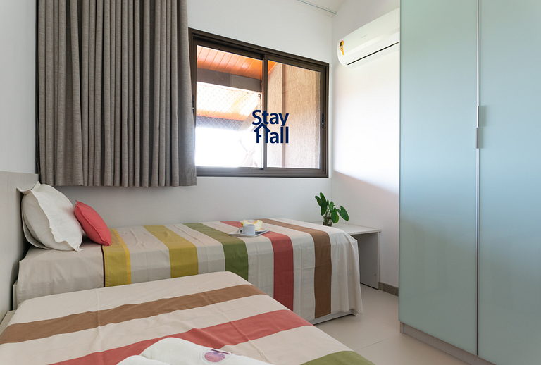 Apart 2 qts super equipado-Varanda Gourmet - SH054