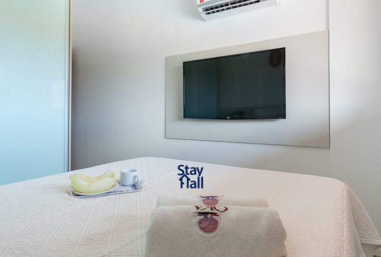 Apart 2 qts super equipado-Varanda Gourmet - SH054