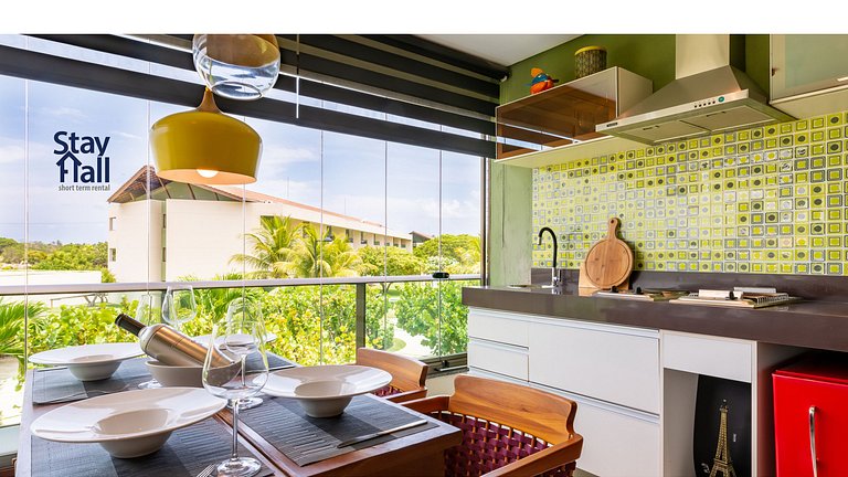 Apt 2qrts em Carneiros-Cond. BeiraMar-Piscina-SH057D