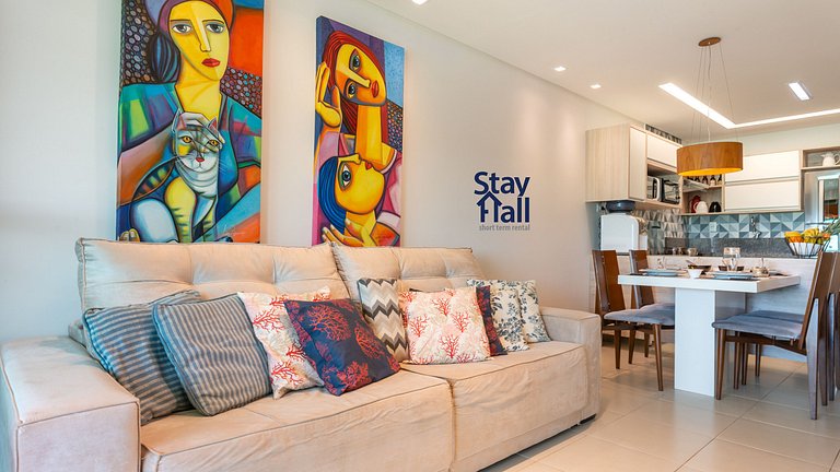 Apt 2qrts-Carneiros-Cond. BeiraMar-Piscina-SH057D
