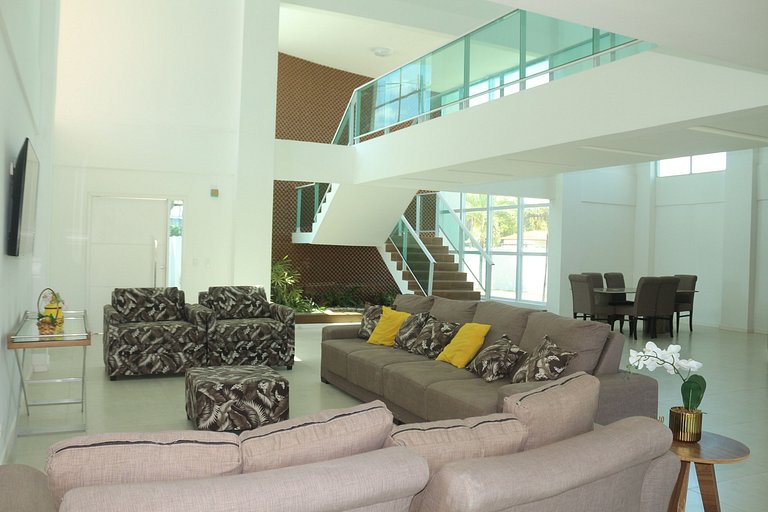 Mansão c Piscina Privativa-6 suites 082M
