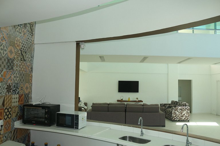 Mansão c Piscina Privativa-6 suites 082M