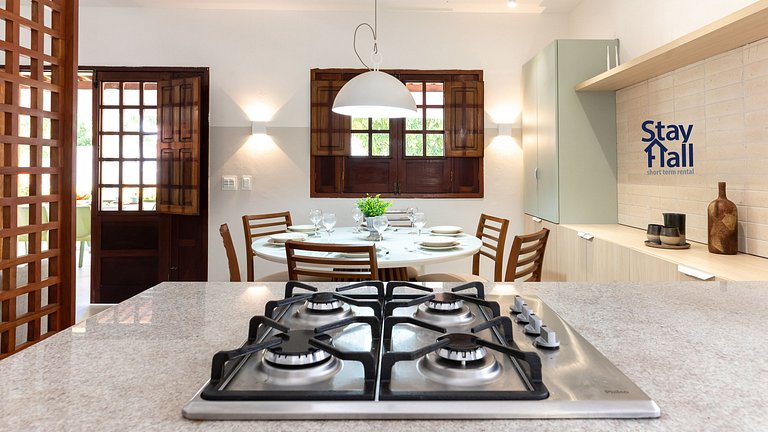 Casa Piscina Privativa-Cond. Beira Mar-5qts-SH088