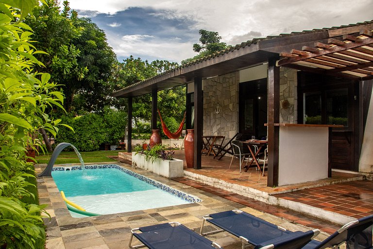 Casa Náutica Pipa Natureza-Piscina Privativa-089M