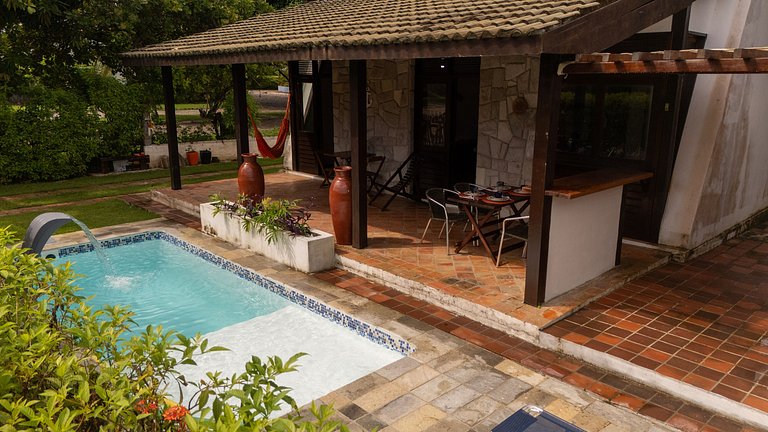 Casa Náutica Pipa Natureza-Piscina Privativa-089M