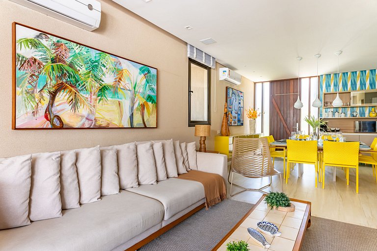 Bangalô Luxo-4Qrts-Piscina Privativa e Cozinheiro-SH100M