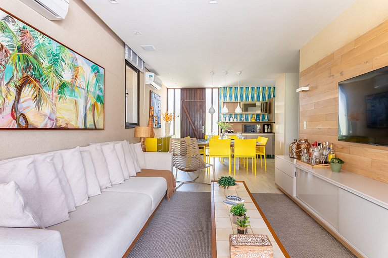 Bangalô Luxo-4Qrts-Piscina Privativa e Cozinheiro-SH100M