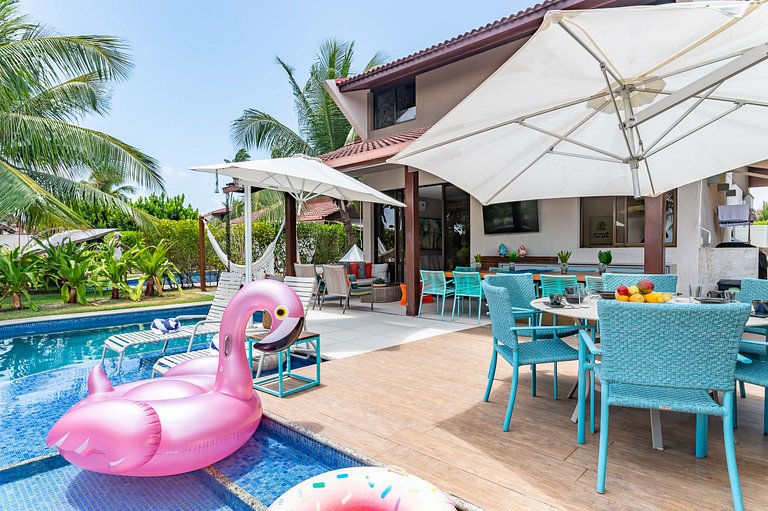 Bangalô Luxo-4Qrts-Piscina Privativa e Cozinheiro-SH100M