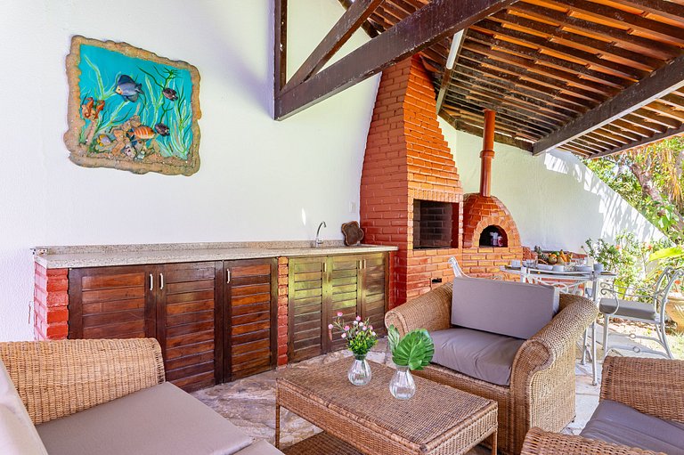 105M-Casa Beira Mar 5 Bedrooms Carneiros