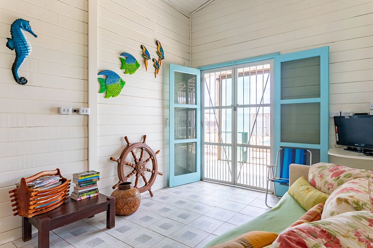 Casa Frente ao Mar com Piscina – 98D