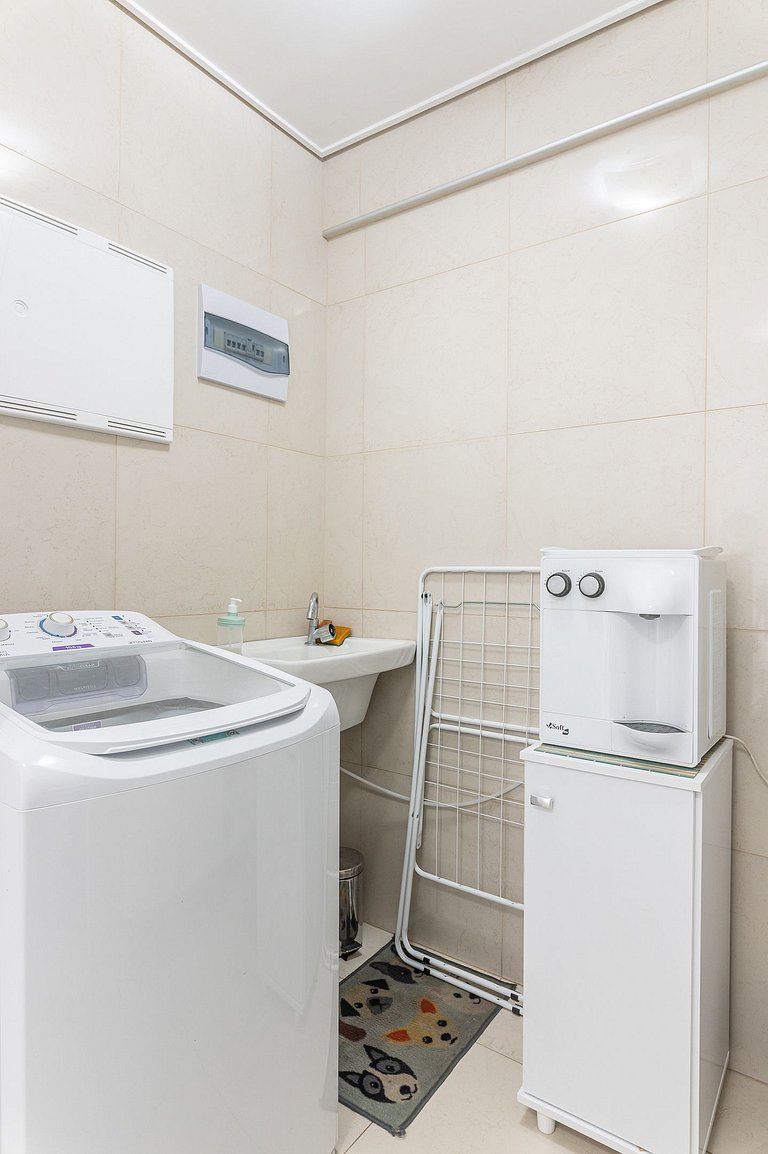 Flat completo e aconchegante nas Graças-SH109M