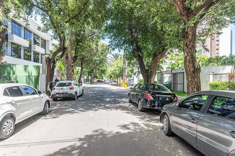 Flat completo e aconchegante nas Graças-SH109M