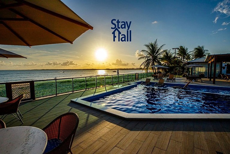 Beira Mar de Serrambi-C Piscina e Area Gourmet-SH113D