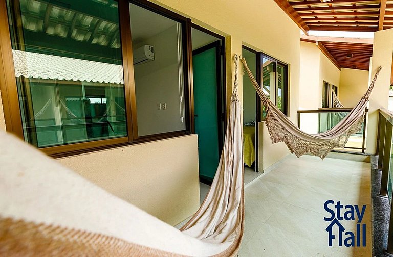 Beira Mar de Serrambi-C Piscina e Area Gourmet-SH113D