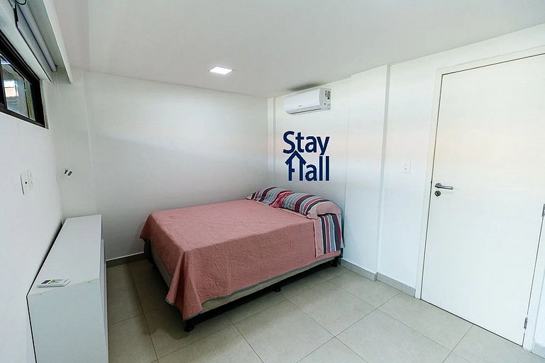 Beira Mar de Serrambi-C Piscina e Area Gourmet-SH113D