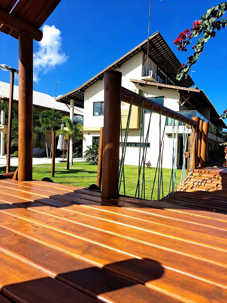 Beira Mar de Serrambi-C Piscina e Area Gourmet-SH113D