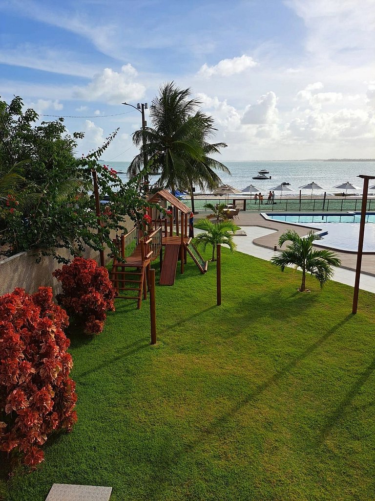 Beira Mar de Serrambi-C Piscina e Area Gourmet-SH113D