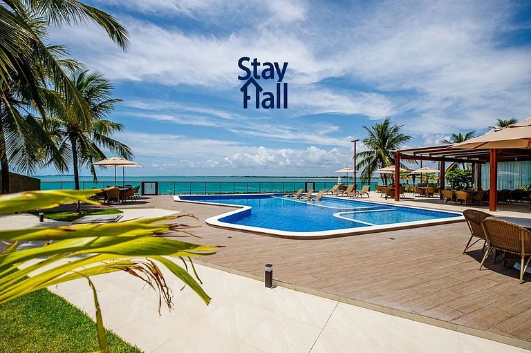 Beira Mar de Serrambi-C Piscina e Area Gourmet-SH113D