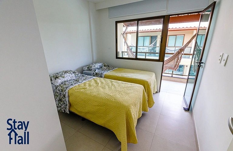 Beira Mar de Serrambi-C Piscina e Area Gourmet-SH113D