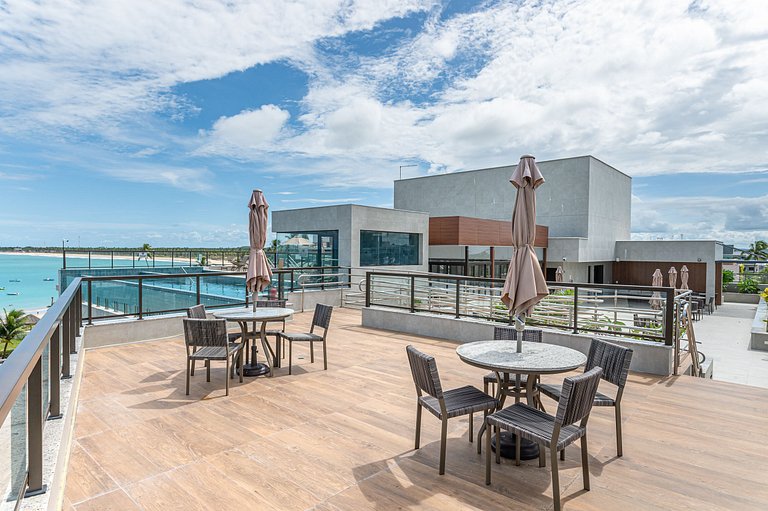 Flat-Piscina Privativa-1Qt-Porto de Galinhas-SH114