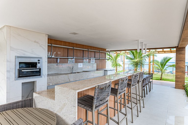 Flat-Piscina Privativa-1Qt-Porto de Galinhas-SH114