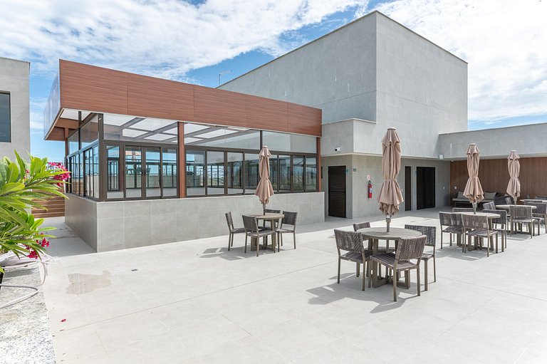 Flat-Piscina Privativa-1Qt-Porto de Galinhas-SH114