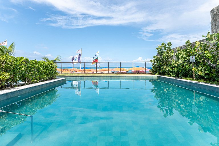 Flat-Piscina Privativa-1Qt-Porto de Galinhas-SH114