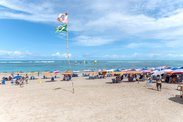 Flat-Piscina Privativa-1Qt-Porto de Galinhas-SH114