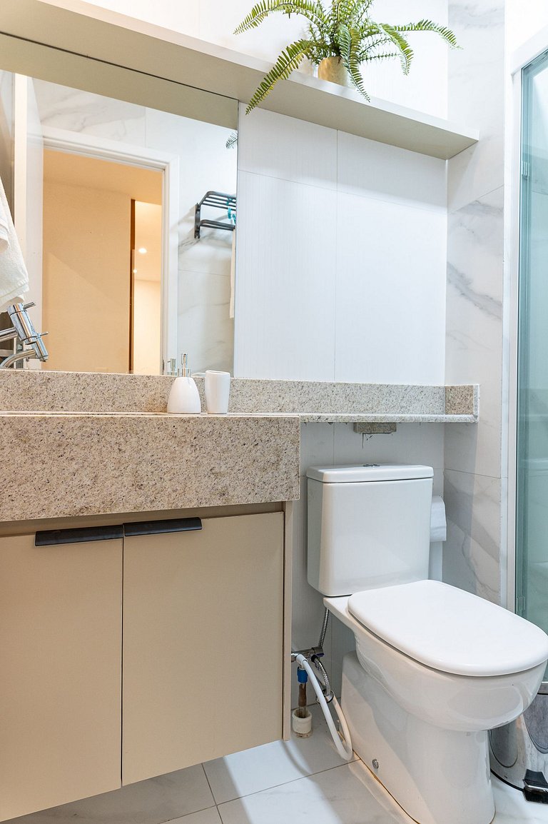 Flat-Piscina Privativa-1Qt-Porto de Galinhas-SH114