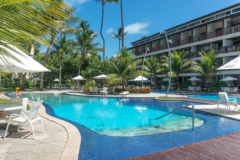 Flat Terreo-luxo Completo- Resort Nannai-SH115M