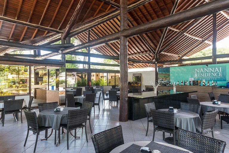 Flat Terreo-luxo Completo- Resort Nannai-SH115M