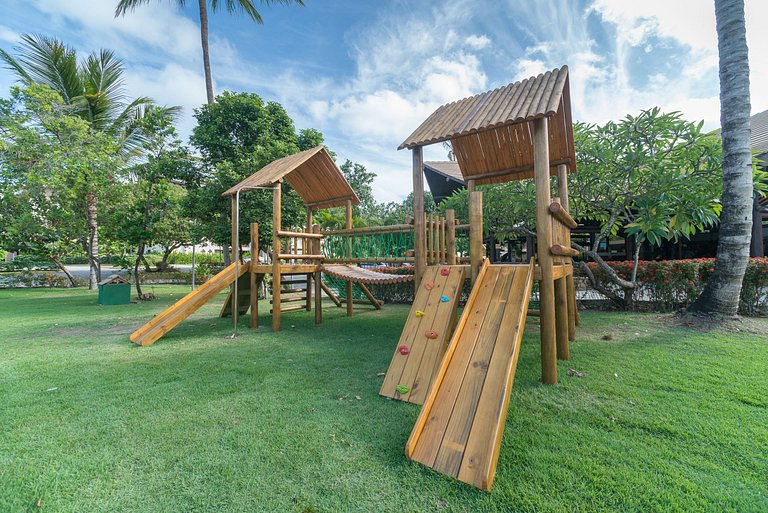 Flat Terreo-luxo Completo- Resort Nannai-SH115M