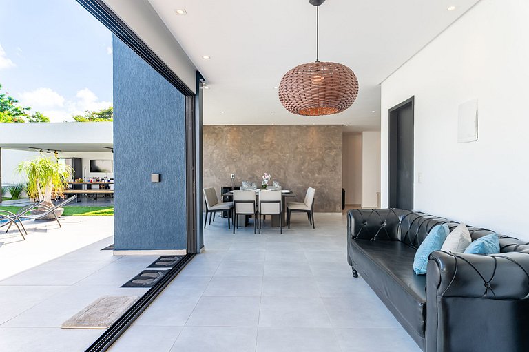 Casa Moderna-Piscina e churrasq privativa-117