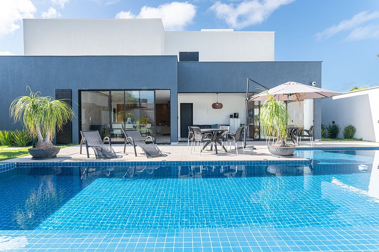 Casa Moderna-Piscina e churrasq privativa-117