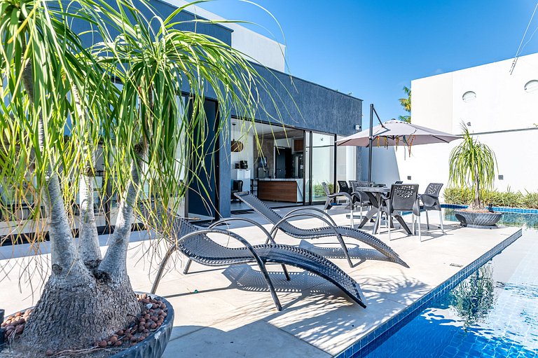 Casa Moderna-Piscina e churrasq privativa-117