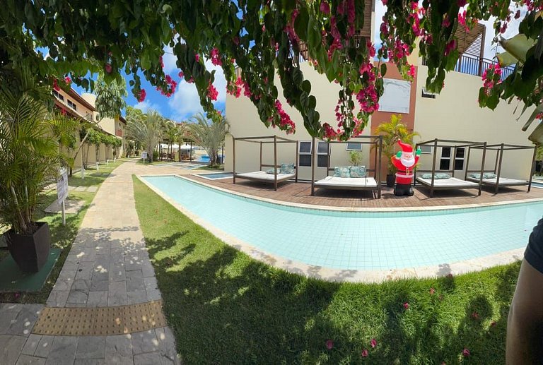 Flat 1 Quarto em Pipa-Com Mezanino-SH122D