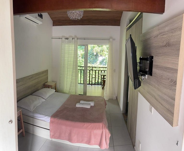 Flat 1 Quarto em Pipa-Com Mezanino-SH122D