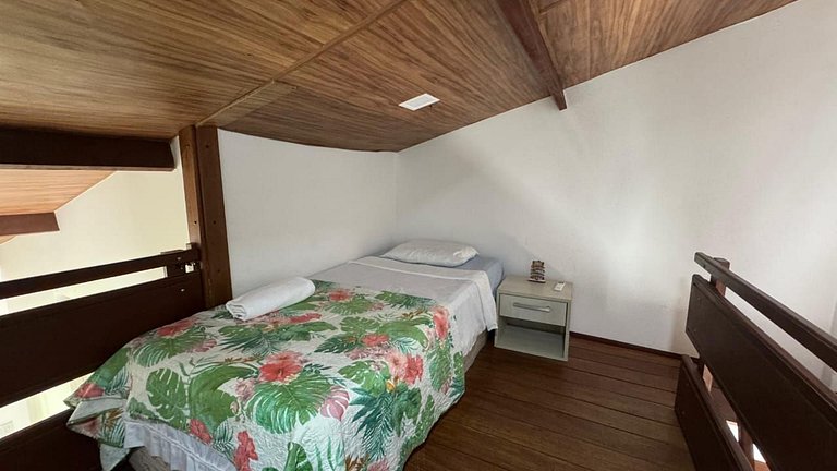 Flat 1 Quarto em Pipa-Com Mezanino-SH122D