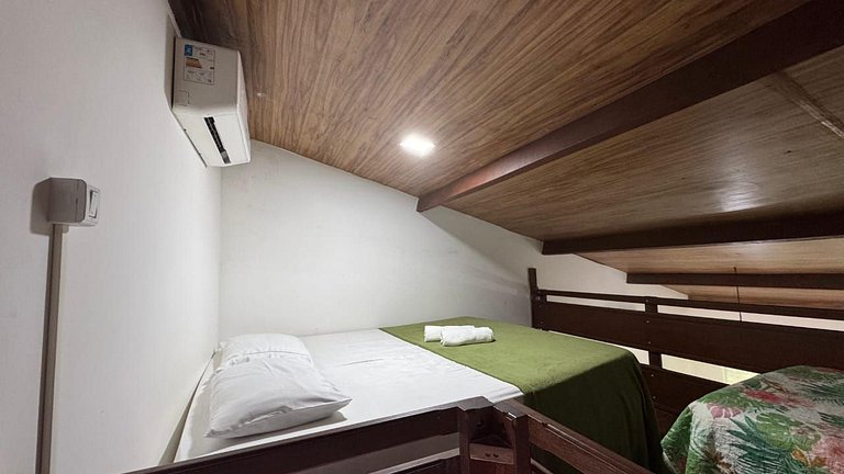 Flat 1 Quarto em Pipa-Com Mezanino-SH122D