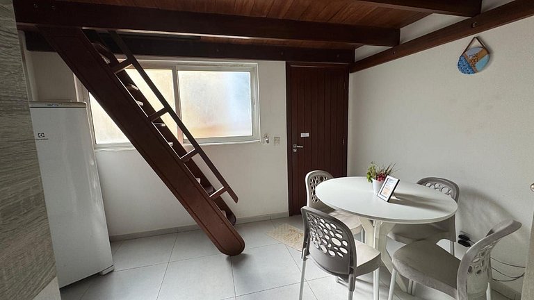 Flat 1 Quarto em Pipa-Com Mezanino-SH122D