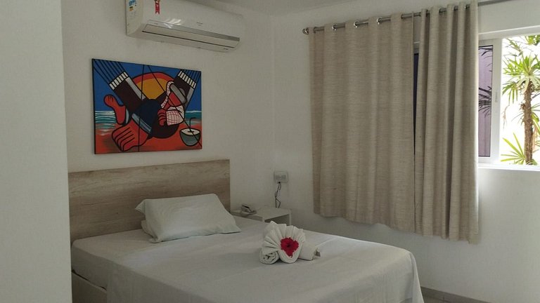 Flat 1 Quarto em Pipa No Terreo-SH121M